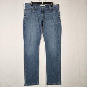 Levis 524 Too Superlow Jeans Womens 32x32* Blue Medium Wash Low Rise Bootcut